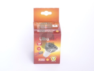 Крушка за луничка LED GU10 - 220V - 3W=25W                                                                                                                                                                                                                                                                  